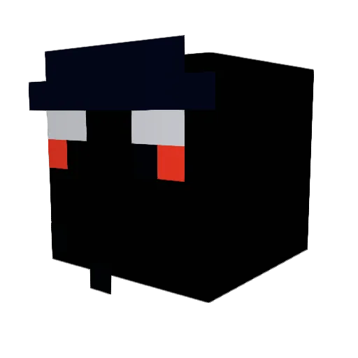 gamervigo1 Minecraft avatar head, 3D render