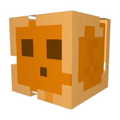 gaming_dova Minecraft avatar head, 3D render