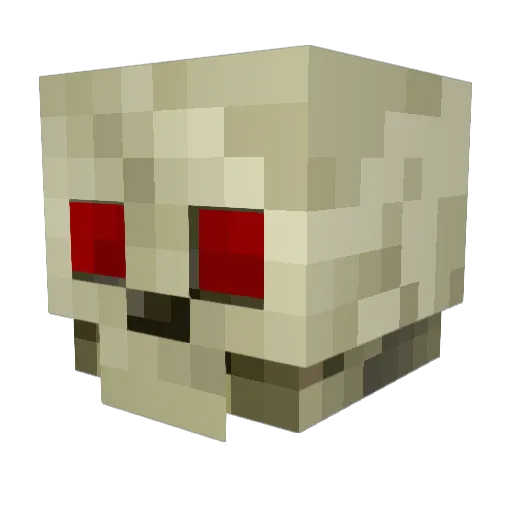 gamingdev Minecraft avatar head, 3D render