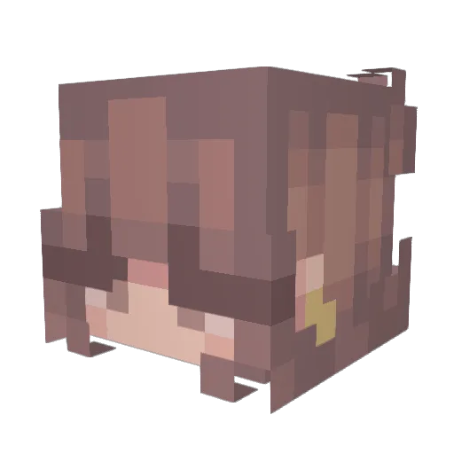 gamingperson768 Minecraft avatar head, 3D render