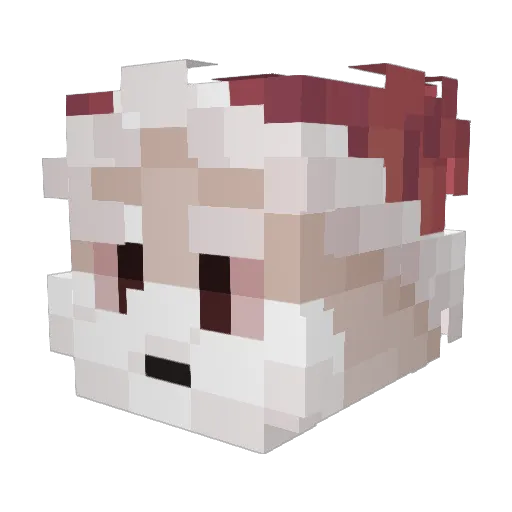 gamingpotato214 Minecraft avatar head, 3D render