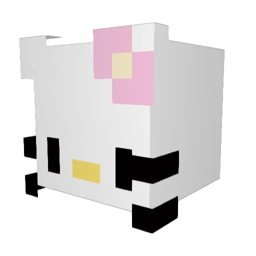 gamingsex Minecraft avatar head, 3D render