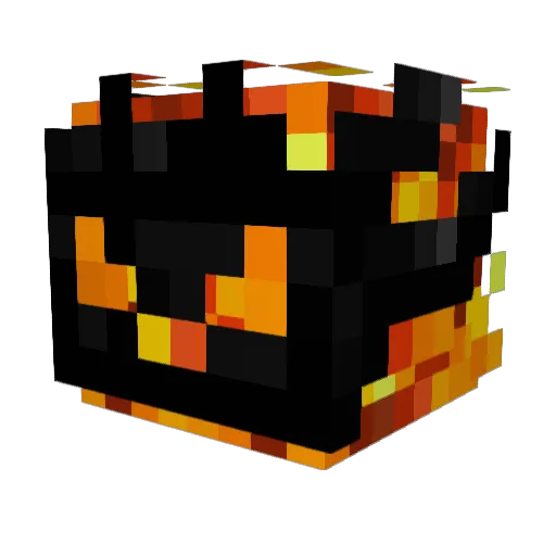 gaminlant Minecraft avatar head, 3D render