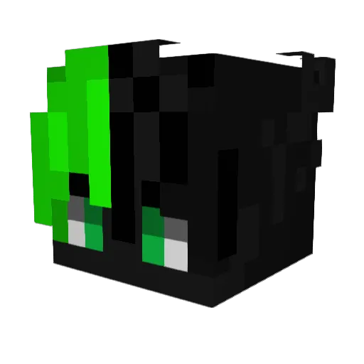 gamma0912 Minecraft avatar head, 3D render