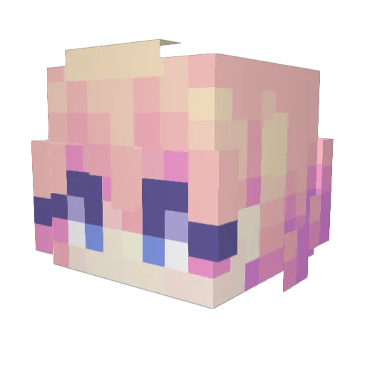 gammafi42 Minecraft avatar head, 3D render