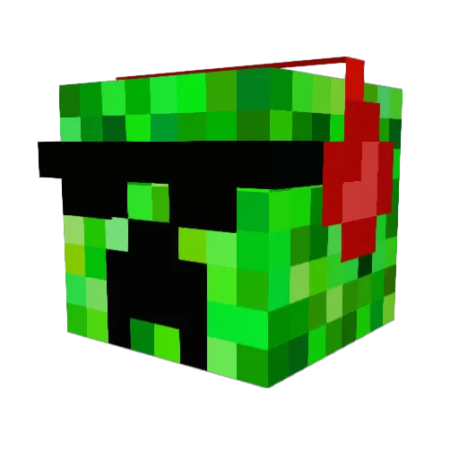 gammerhead40 Minecraft avatar head, 3D render