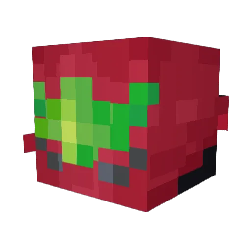 gamst777 Minecraft avatar head, 3D render