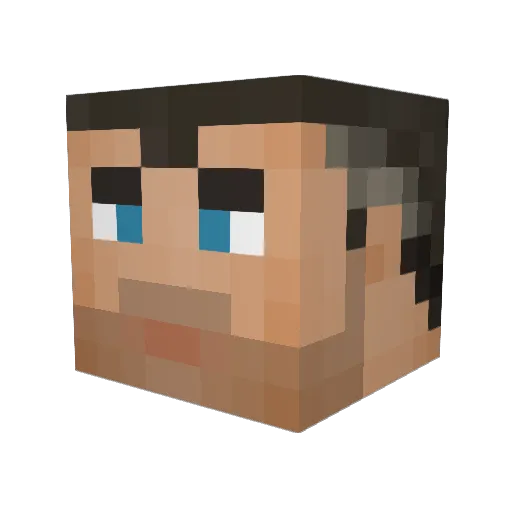 gandalfthestupid Minecraft avatar head, 3D render