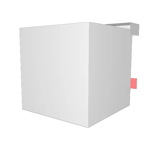 gangA_77 Minecraft avatar head, 3D render