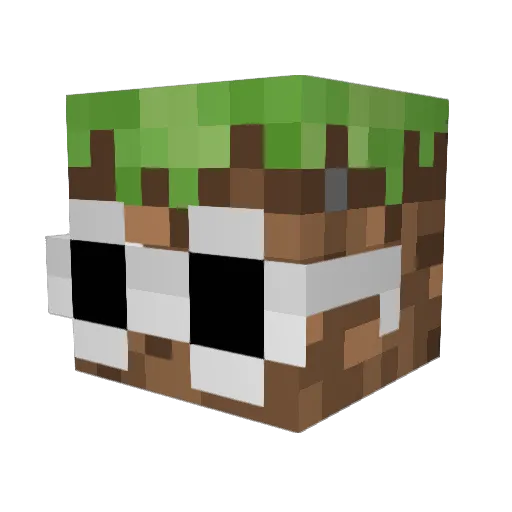 gangel478 Minecraft avatar head, 3D render