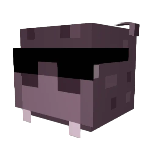 ganghippo44 Minecraft avatar head, 3D render
