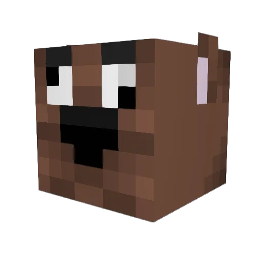 gangweed421 Minecraft avatar head, 3D render