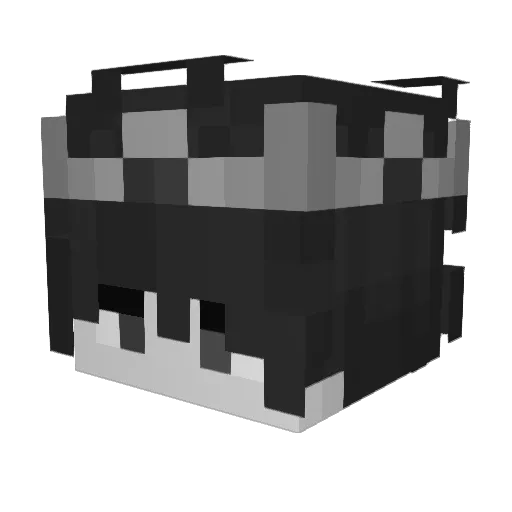 ganja421 Minecraft avatar head, 3D render