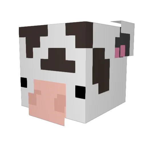 ganjaqueenpene Minecraft avatar head, 3D render