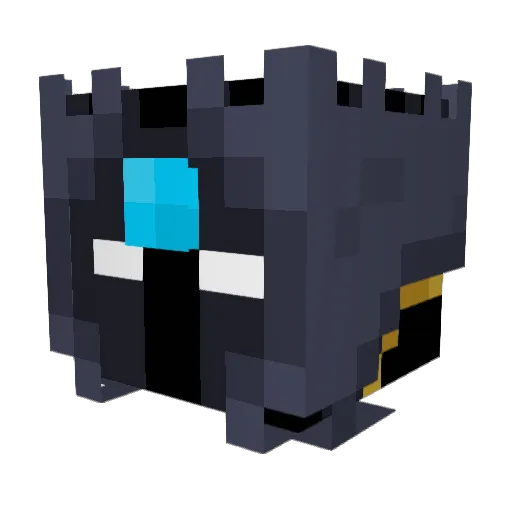 ganner11 Minecraft avatar head, 3D render