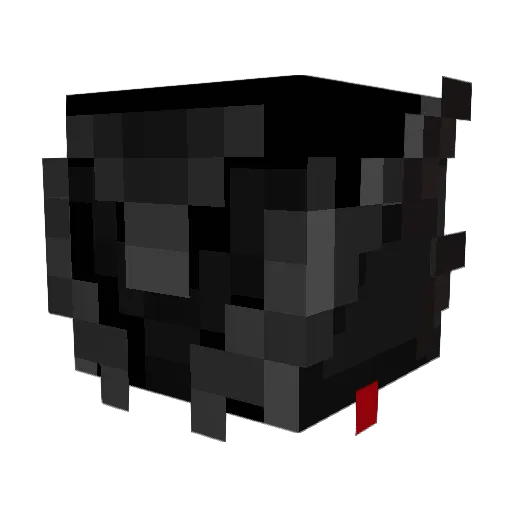 gap_13 Minecraft avatar head, 3D render