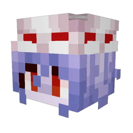 gappygappy Minecraft avatar head, 3D render