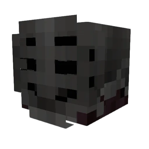 garakain3 Minecraft avatar head, 3D render