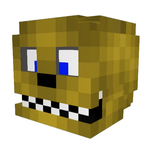 garbare24 Minecraft avatar head, 3D render