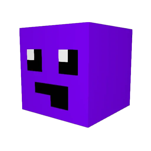 garbear8787 Minecraft avatar head, 3D render