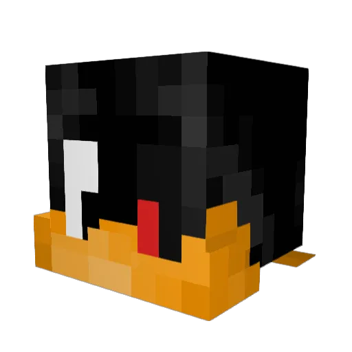 garchompking795 Minecraft avatar head, 3D render