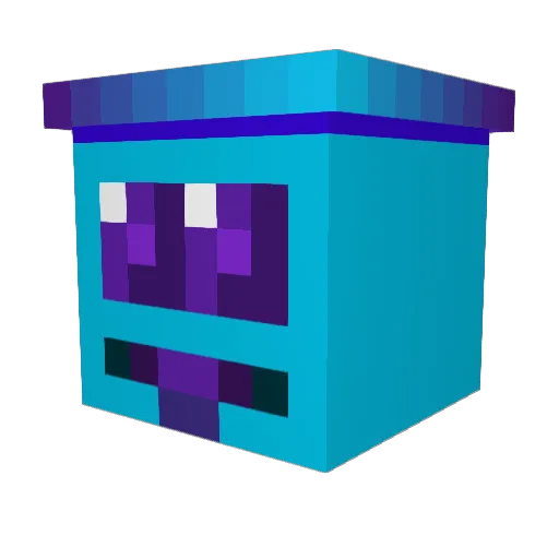 garciIoco Minecraft avatar head, 3D render