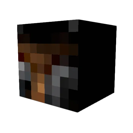 gardarat Minecraft avatar head, 3D render
