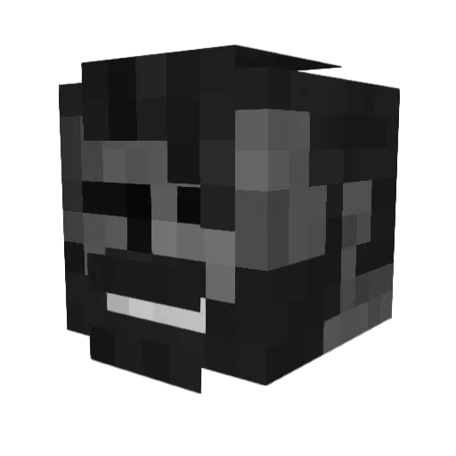 garediton Minecraft avatar head, 3D render