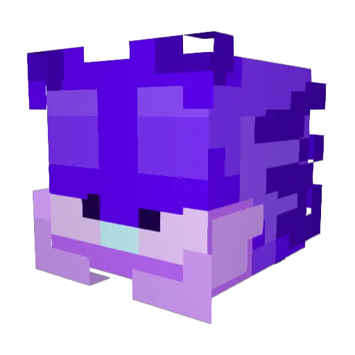 garfieldsfriend Minecraft avatar head, 3D render