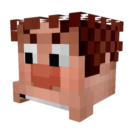 garfunkal1279 Minecraft avatar head, 3D render