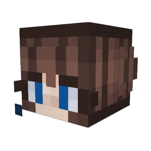 garlicbread5ever Minecraft avatar head, 3D render