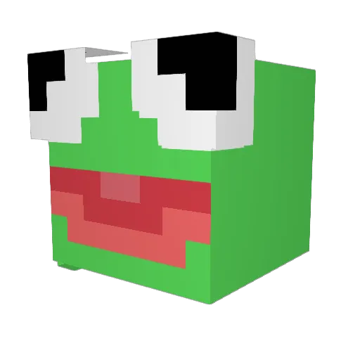 garlicfish73 Minecraft avatar head, 3D render