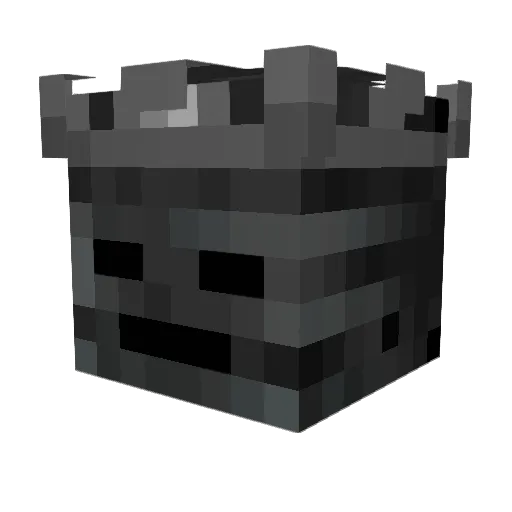 garlicparm18 Minecraft avatar head, 3D render