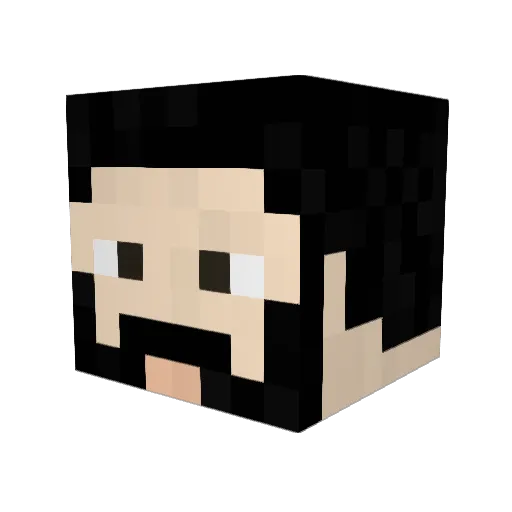 garmie00 Minecraft avatar head, 3D render