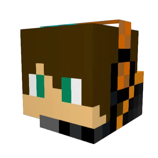 garnbiest04 Minecraft avatar head, 3D render