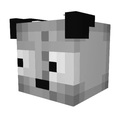 garnuch4141 Minecraft avatar head, 3D render