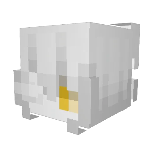garolina Minecraft avatar head, 3D render