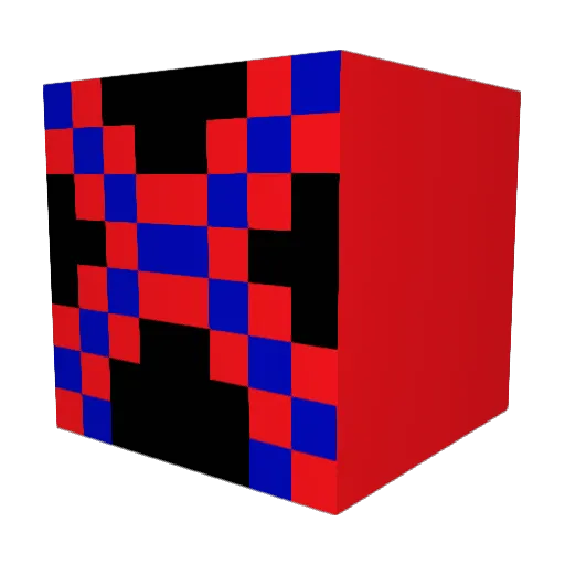 garratt_ Minecraft avatar head, 3D render