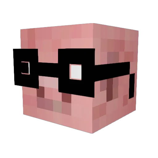 garrv03 Minecraft avatar head, 3D render