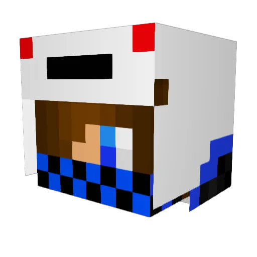 garsol7 Minecraft avatar head, 3D render