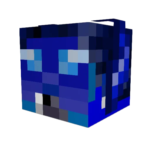 gartral Minecraft avatar head, 3D render