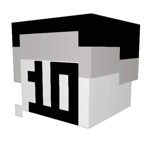 Minecraft-Avatar von gary3: Kopf als 3D-Render