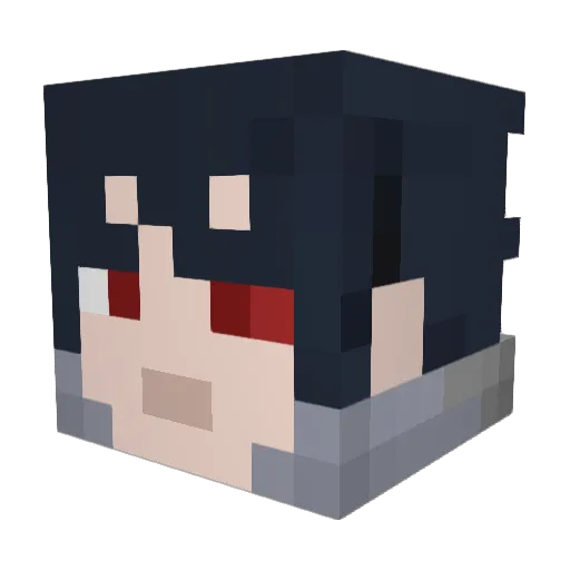 gary568 Minecraft avatar head, 3D render