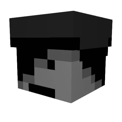 garyman2001 Minecraft avatar head, 3D render