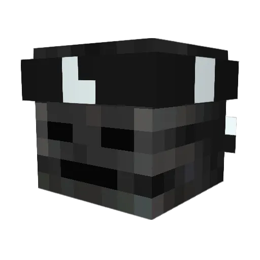 garzaa__ Minecraft avatar head, 3D render