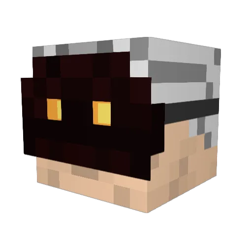 gas103 Minecraft avatar head, 3D render