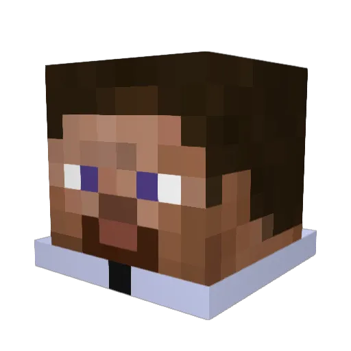 gasomir Minecraft avatar head, 3D render