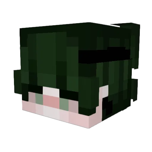 gastronomia84 Minecraft avatar head, 3D render