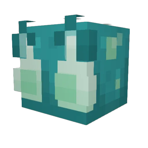 gatito373 Minecraft avatar head, 3D render