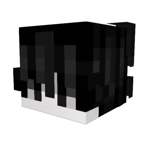 gatodetouca Minecraft avatar head, 3D render